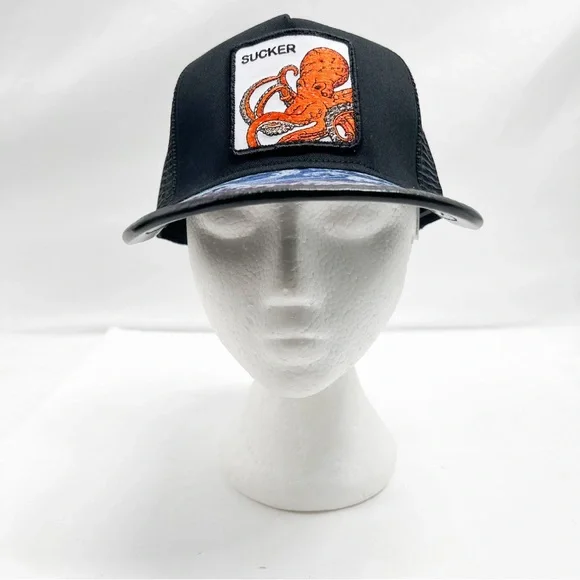Goorin Bros Animal Farm Trucker Hat ‘Limited Edition’ Kraken It Open-Sucker